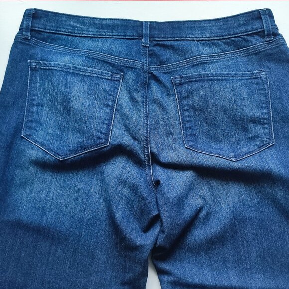 Sonoma jeans women's size 10 ink blue boyfriend style - Picture 4 of 15
